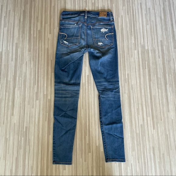 American Eagle distressed jeggings - Picture 3 of 5